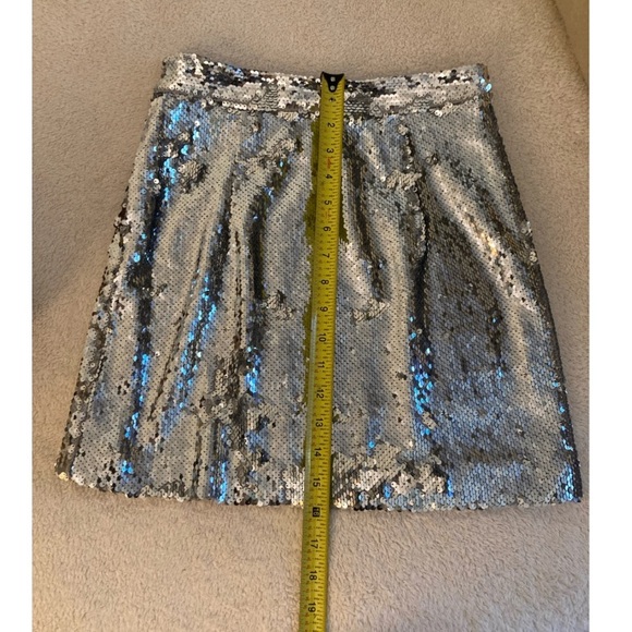 Milly Silver Sequin Top & Skirt matching set - Picture 8 of 16